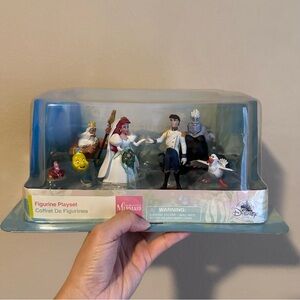 Disney The Little Mermaid Character Figurines Set